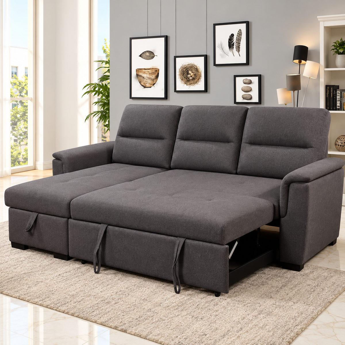 modern-blue-fabric-l-shaped-sofa-bed